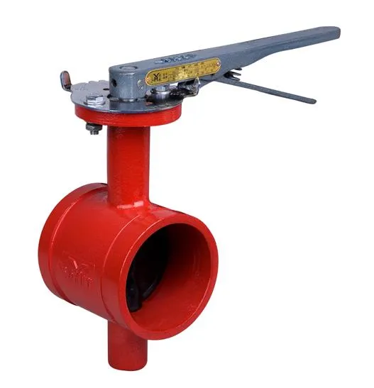 Grooved Butterfly Valve